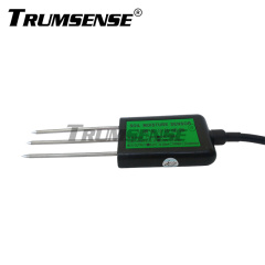Sensor de Umidade e Temperatura do Solo Trumsense® Transmissor de Teor de Umidade do Solo Faixa de medição: 0-100% Saída: 0 a 2V RS485 Para uso agrícola ou doméstico