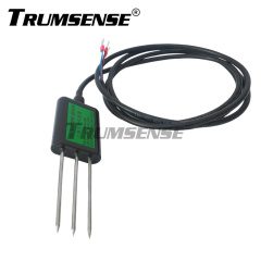 Sensor de Umidade e Temperatura do Solo Trumsense® Transmissor de Teor de Umidade do Solo Faixa de medição: 0-100% Saída: 0 a 2V RS485 Para uso agrícola ou doméstico