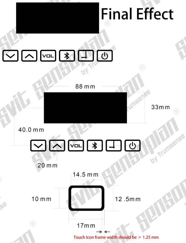 Painel de espelho LED Trumsense® K3015DBL com design super fino, sensor de toque, hora, temperatura, data e Bluetooth para reprodução de música, ideal para reforma de banheiros.