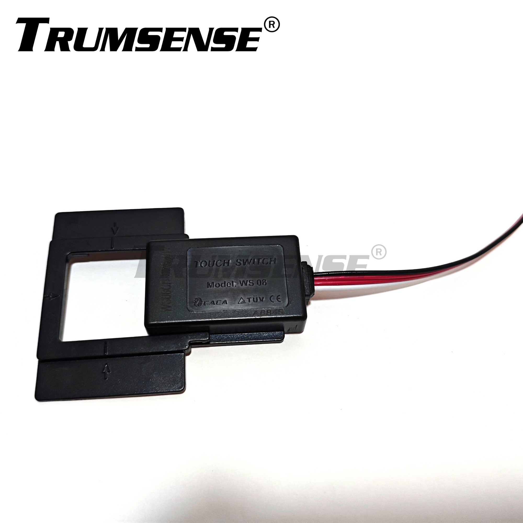 Trumsense® High Sensitivity WS08CB-S2G-BW Stepless Brightness Adjust Touch Switch for Bathroom Hotel Home Led Mirror FROM FACTORY