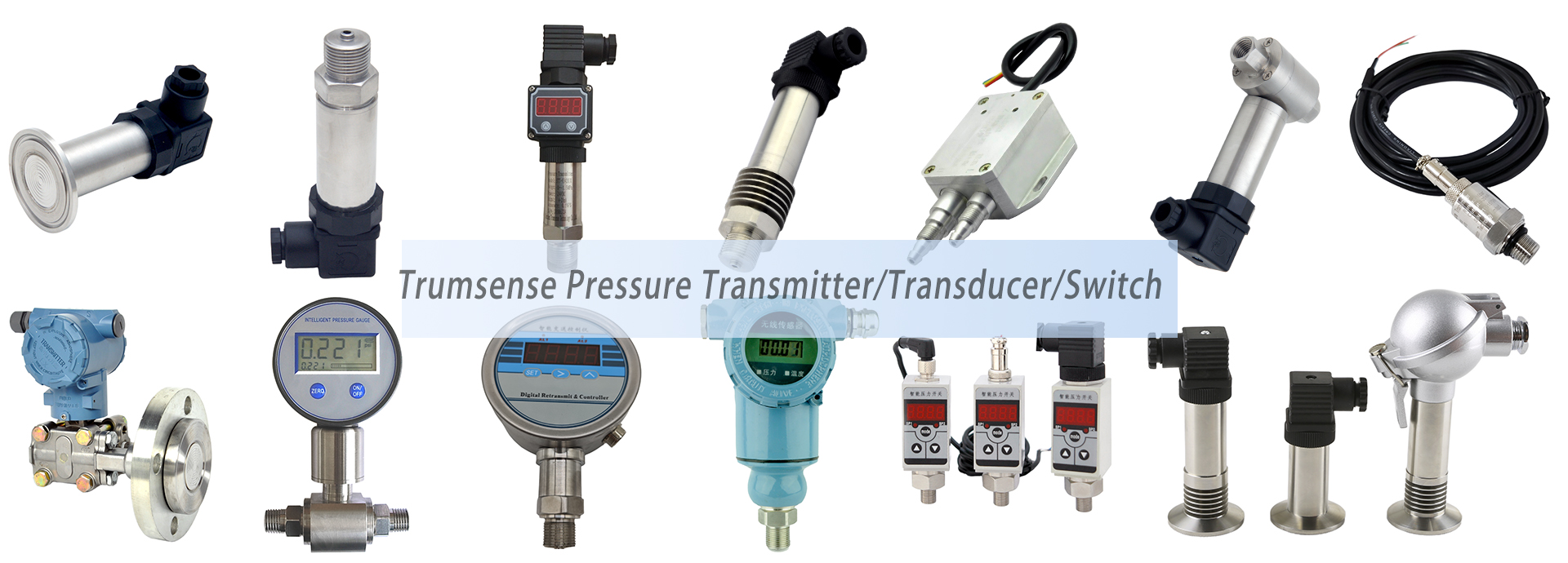 Trumsense pressure sensor pressure gauge differential pressure transducer