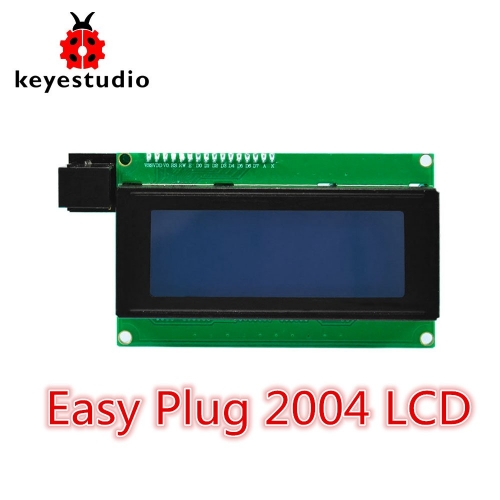 Keyestudio EASY plug I2C 2004 LCD Display Module for Arduino STEAM