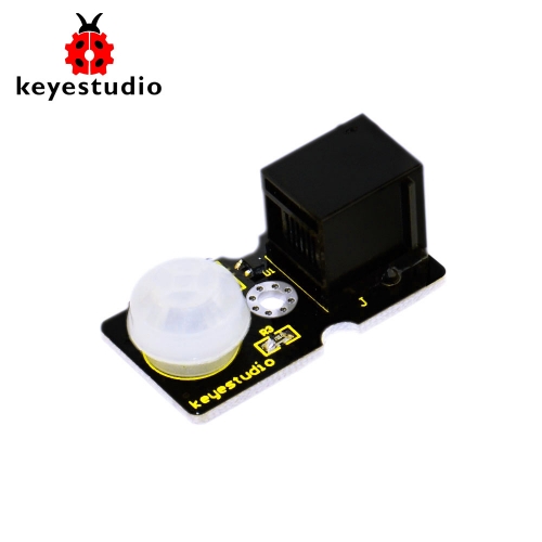 Keyestudio RJ11 EASY plug PIR Motion Sensor Module for Arduino STEAM