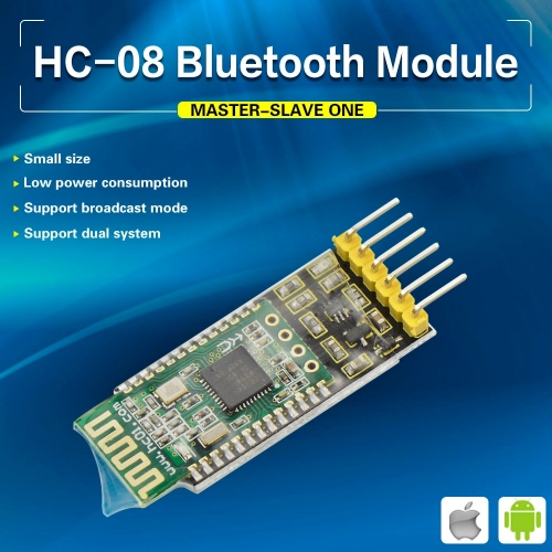 Keyestudio HC-08 Bluetooth Master  Slave Module Transceiver for Arduino Compatible with iOS and Android