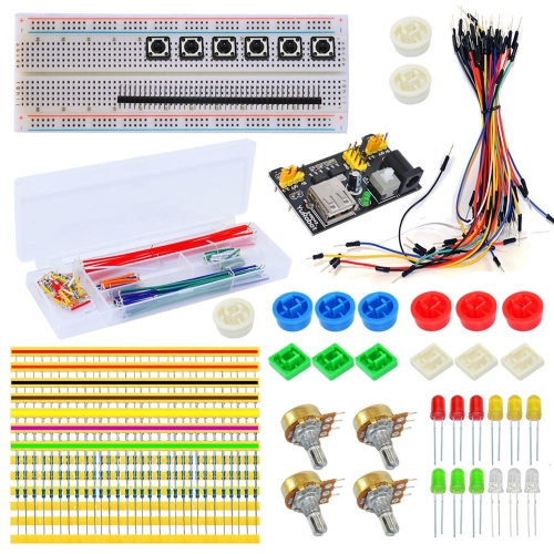 Free Shipping! Keyestudio Universal Parts Kit for Arduino project/ Generic Parts Package B1