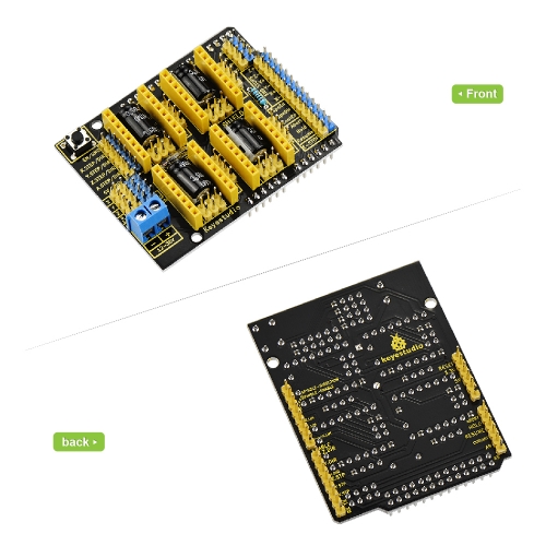 Arduino Uno R3 CNC Shield V3 Expansion Board With A4988 Drivers For ...