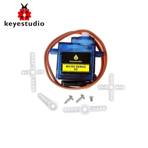 keyestudio 9G  MINI SG90 90 degrees Servo Motor Blue with PH2.54 Connector For Arduino Robot Car(1pcs)