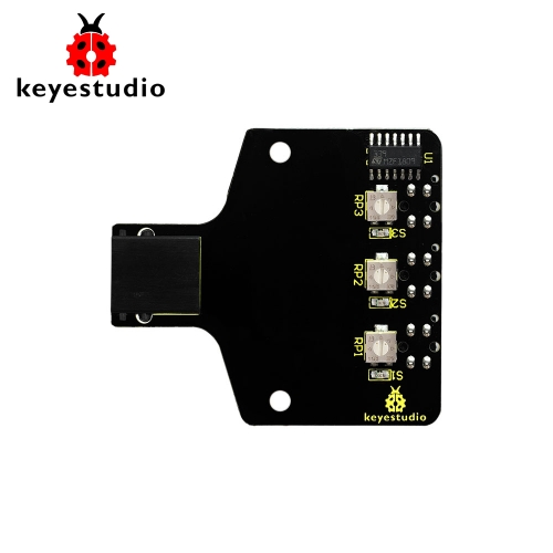 Keyestudio KEYBOT Easy Plug Programmable Robot 3-way Line Tracking Sensor For Arduino Robot