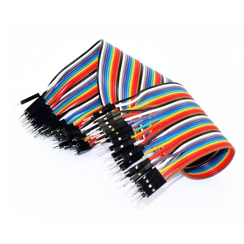 (3 pcs/lot)40pin 30cm 1p-1p Male to Male jumper wire Dupont cable for breadboard