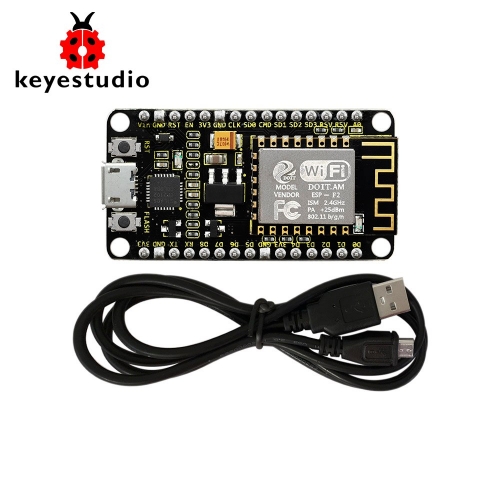 Keyestudio ESP8266 WI-FI Module Shield +1M Micro USB Cable For Arduino (Chip is CP2102-GMR)