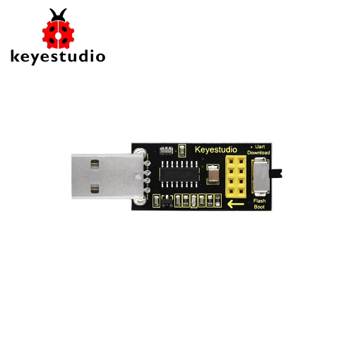 Keyestudio USB to ESP-01S Wifi Module Serial Port Shield For Arduino &amp;Compatible with ESP8266 wifi