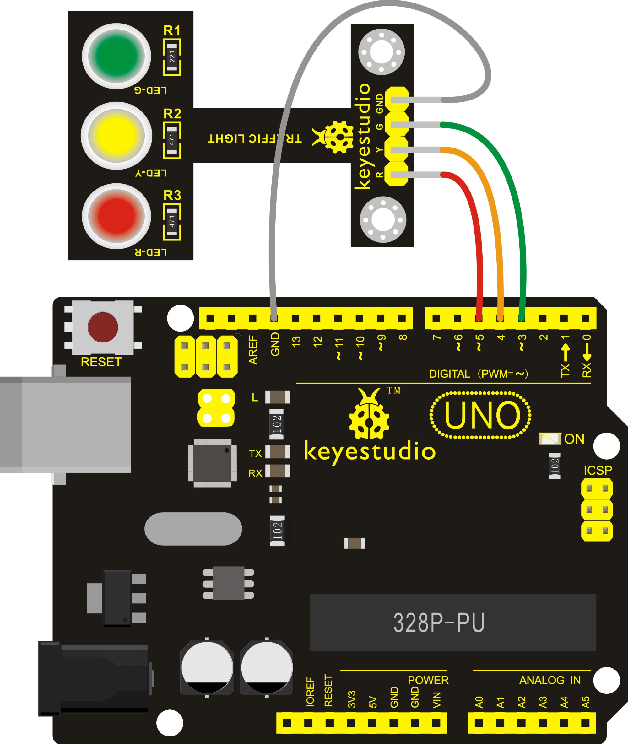 A Wiring Diagram For Traffic Lights 5277