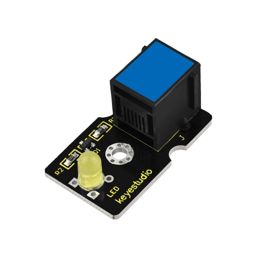 Keyestudio RJ11 EASY plug  LED Module(Yellow) for Arduino STEM