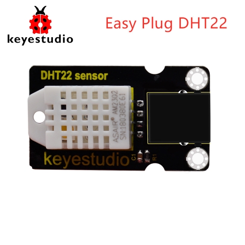Keyestudio RJ11 Easy Plug DHT22 (AM2302)Temperature and Humidity Sensor for  Arduino Uno r3