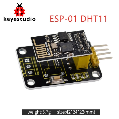 Keyestudio ESP-01 DHT11 Temperature and Humidity Module +ESP 8266 WIFI For Arduino