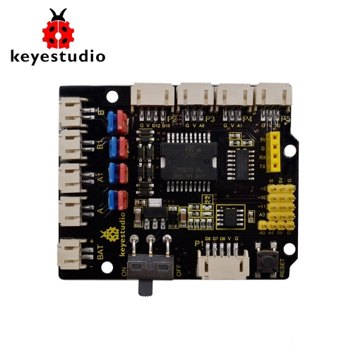Keyestudio Quick Connectors Motor Drive Shield V2 for Arduino Robot