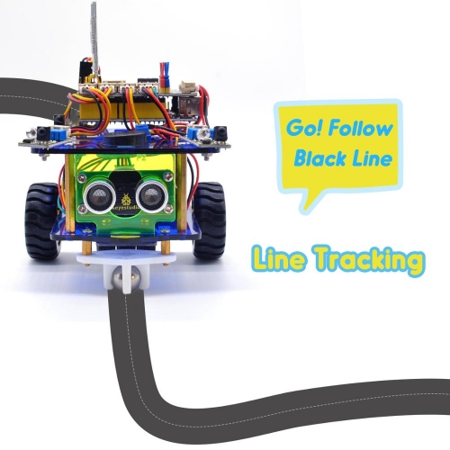 Robotic Coding Kit with Remote Control for Kids – Bluetooth