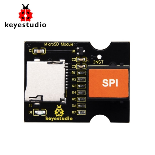 Keyestudio RJ11 EASY plug Micro  SD TFT card Read and Write Module for Arduino