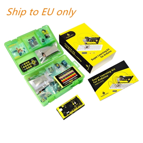 Free Shipping to EU!! Keyestudio Super Starter Kit/Learning Kit With Mega 2560R3 For Arduino Education Project +PDF(online)+32Projects+Gift Box