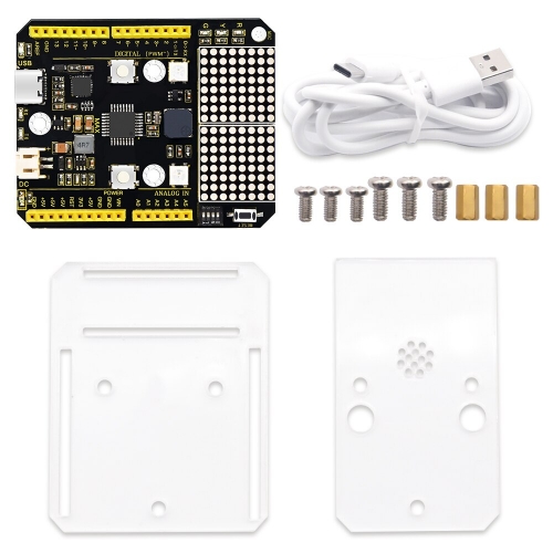 KEYESTUDIO MAX Development Board With Type-C USB Cable Compatible Arduino  UNO R3 10+ Projetcs