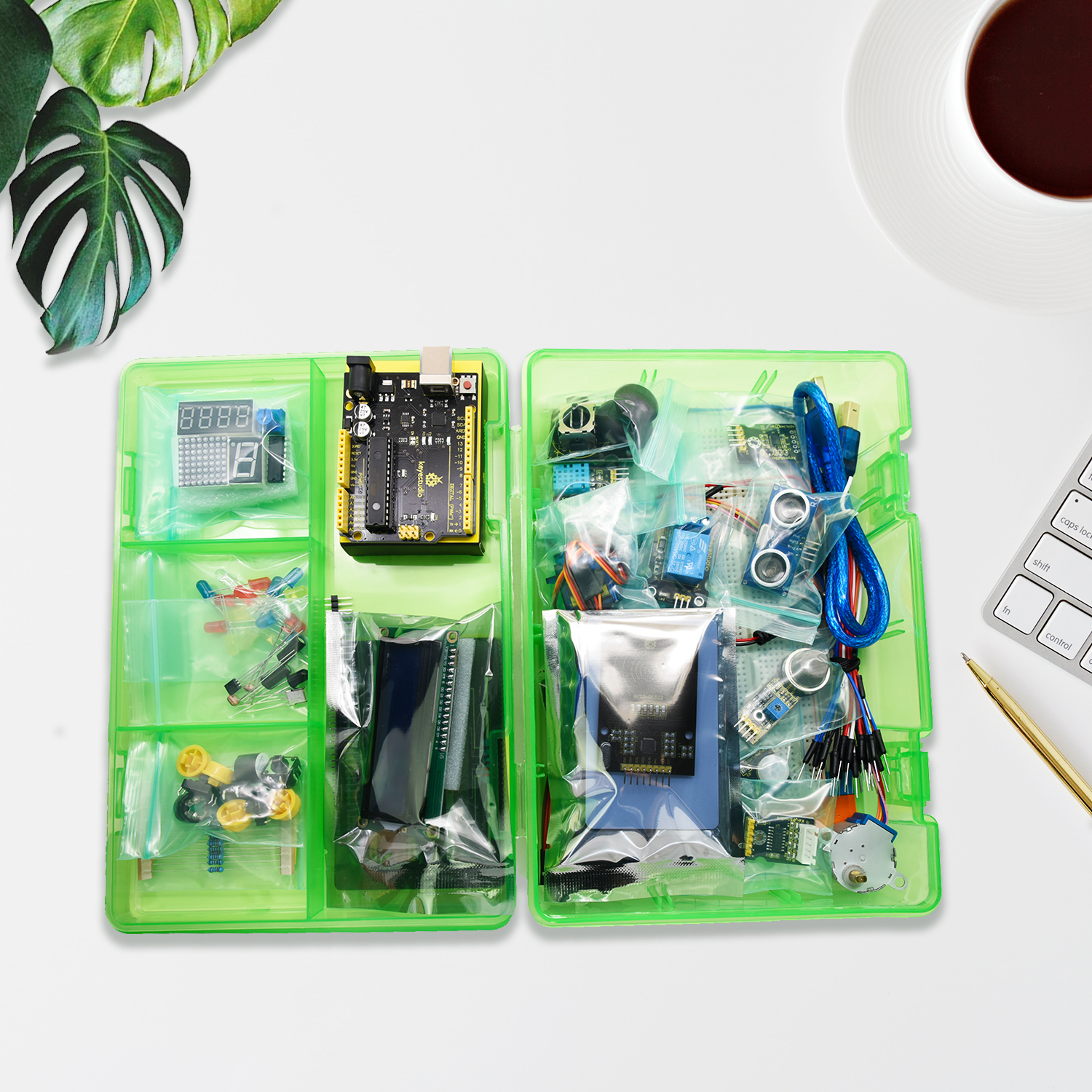 KEYESTUDIO Super Starter kit/Learning Kit for Arduino Education W/Gift Box+  32 Projects