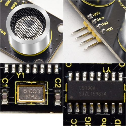 Keyestudio SR01 CS100A Chip Ultrasonic Module Distance Sensor for Arduino