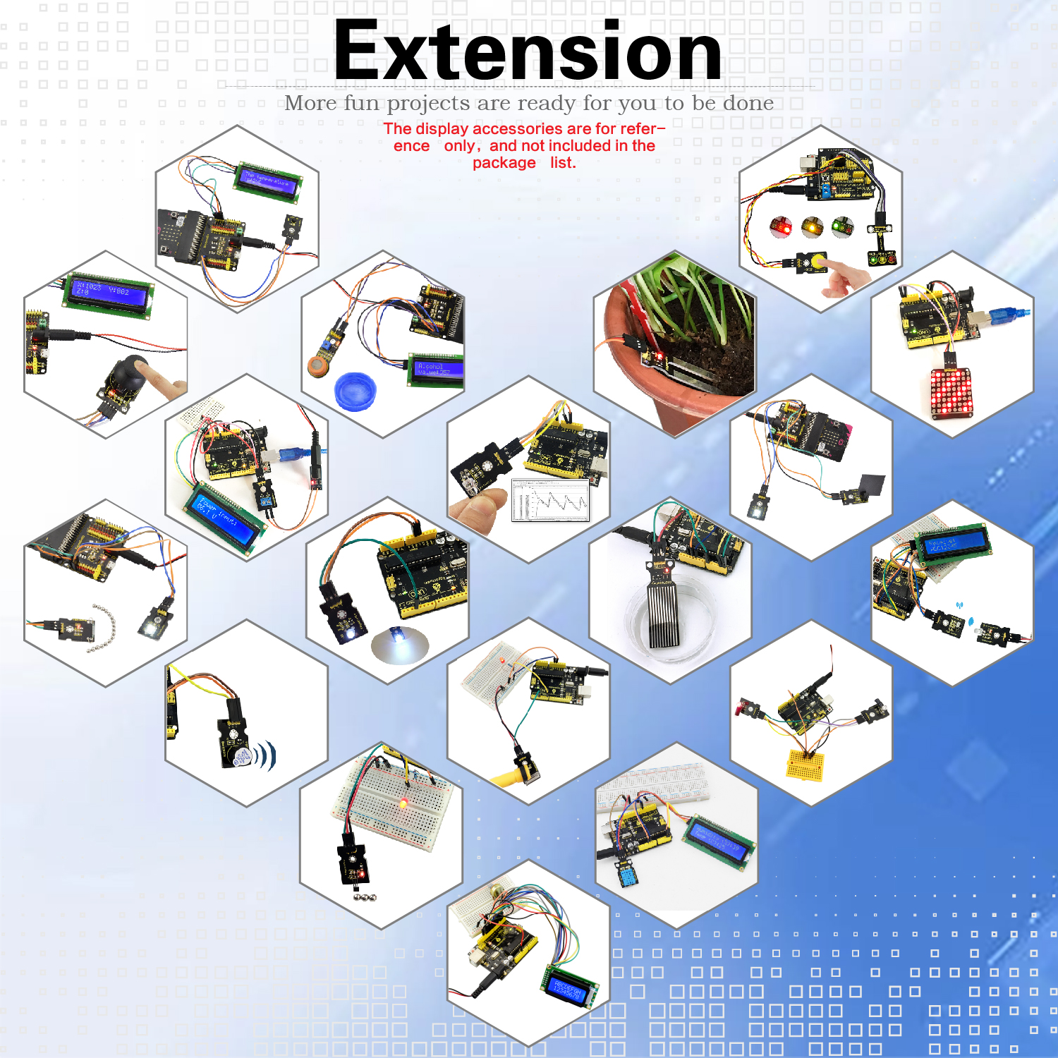 Keyestudio 48 in 1 Sensor Starter Kit With Gift Box For Arduino