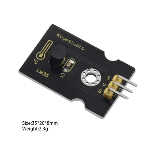 Keyes LM35 Sensore di Temperatura Modulo KY-070 Arduino Analogico :  : Commercio, Industria e Scienza