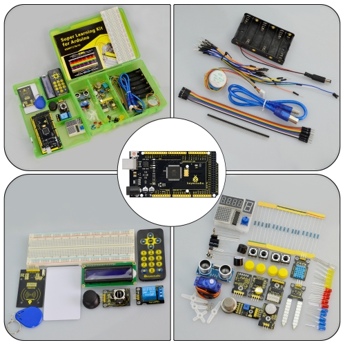 Keyestudio Super Starter Kit/Learning Kit With Mega 2560R3 For Arduino  Education Project +PDF(online)+32Projects+Gift Box