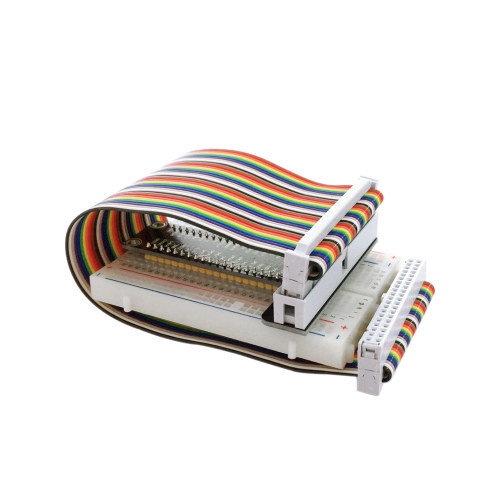 KEYESTUDIO T type board+40P Colorful Ribbon Cable+400-hole Breadboard