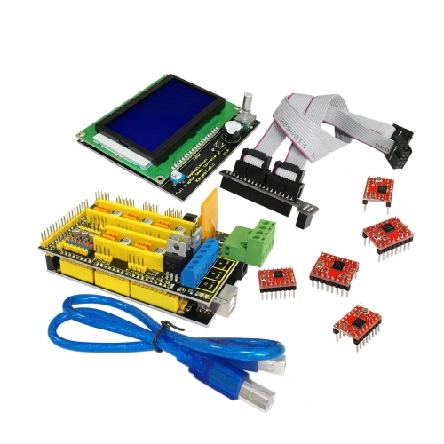 Keyestudio 3 D Printer Kit RAMPS 1.4+Mega 2560+5xA4988 motor