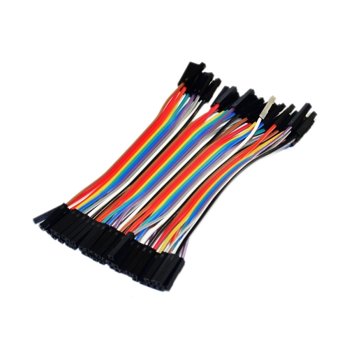 Free shipping!(3 pcs/LOT)40Pin 10cm 2.54mm 1pin Female - Female jumper wire Dupont cable For breadboard