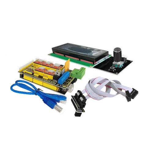 MOH-Kit d'imprimante 3D Kit d'outils d'impression 3D avec pour carte Mega  2560 pour imprimante 3D RAMPS 1.4, informatique pour
