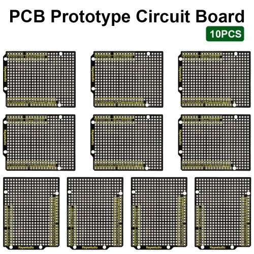 10PCS Keyestudio Prototype P CB Board For Arduino UNO R3 Shield Board FR-4 Environmentally Friendly