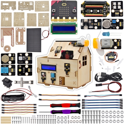 Keyestudio Microbit Starter Smart Home Kit for BBC Micro:Bit