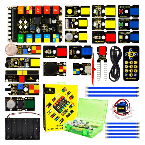 Keyestudio EASY Plug Ultimate Starter Kit for BBC Microbit STEM EDU Without Micro Bit Board