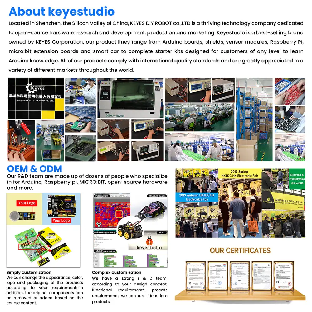 Keyestudio EASY plug Soil humidity Sensor Module