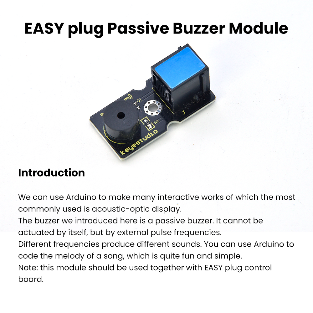 3 pièces Buzzer 5V Buzzer Buzzer pour Arduino - Arduiner - Arduino