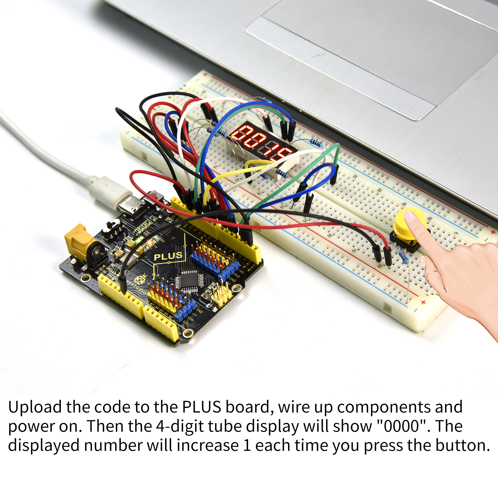 Keyestudio Upgraded Complete IOT Starter Kit For Arduino Starter Kit DIY  Scratch Graphical Programming Electronics Kit 32Project