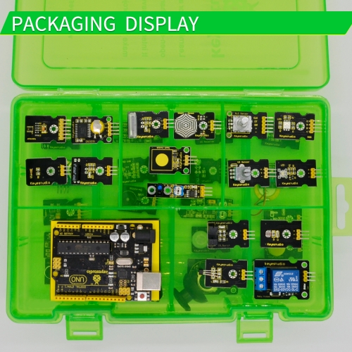 Keyestudio Sensor Starter V2.0 Kit 37 in 1 Box for Arduino UNO Starter Kit
