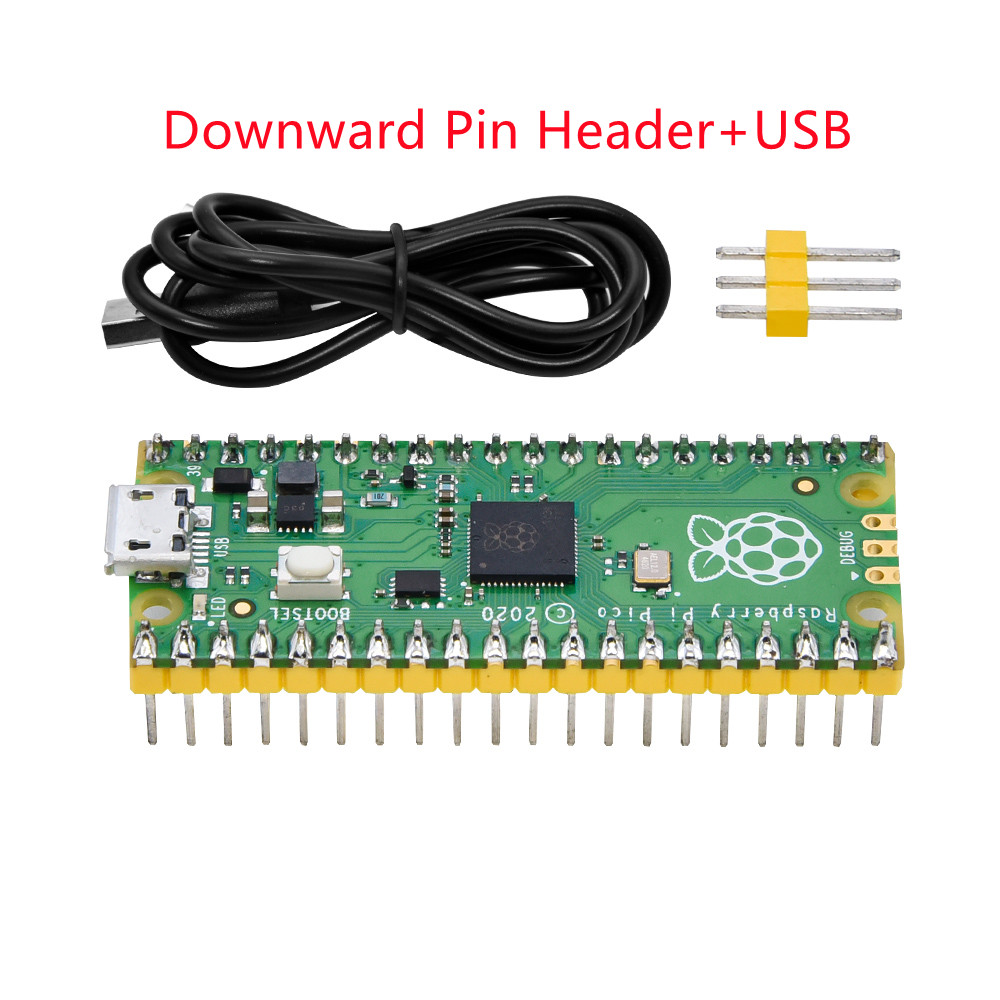 Official Raspberry Pi Pico Development Board Pico Stater Kit Microcontroller  Board RP2040 Cortex-M0+ Dual-Core ARM Processor