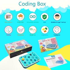 Kidsbits Multi-purpose Coding Robot for Arduino STEM Education for Children  Boy Gift DIY（No Battery）