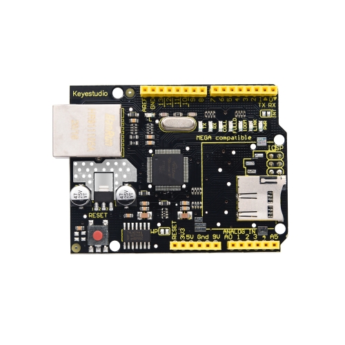 Keyestudio W5100 Ethernet Shield Board with SD Card Slot Original