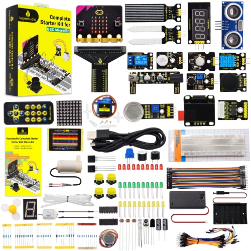 Keyestudio Programming STEM Microbit V2 Kit Complete Starter Kit for BBC Micro:bit