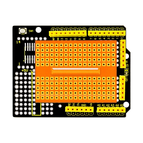 Keyestudio protoshield for Arduino with mini breadboard
