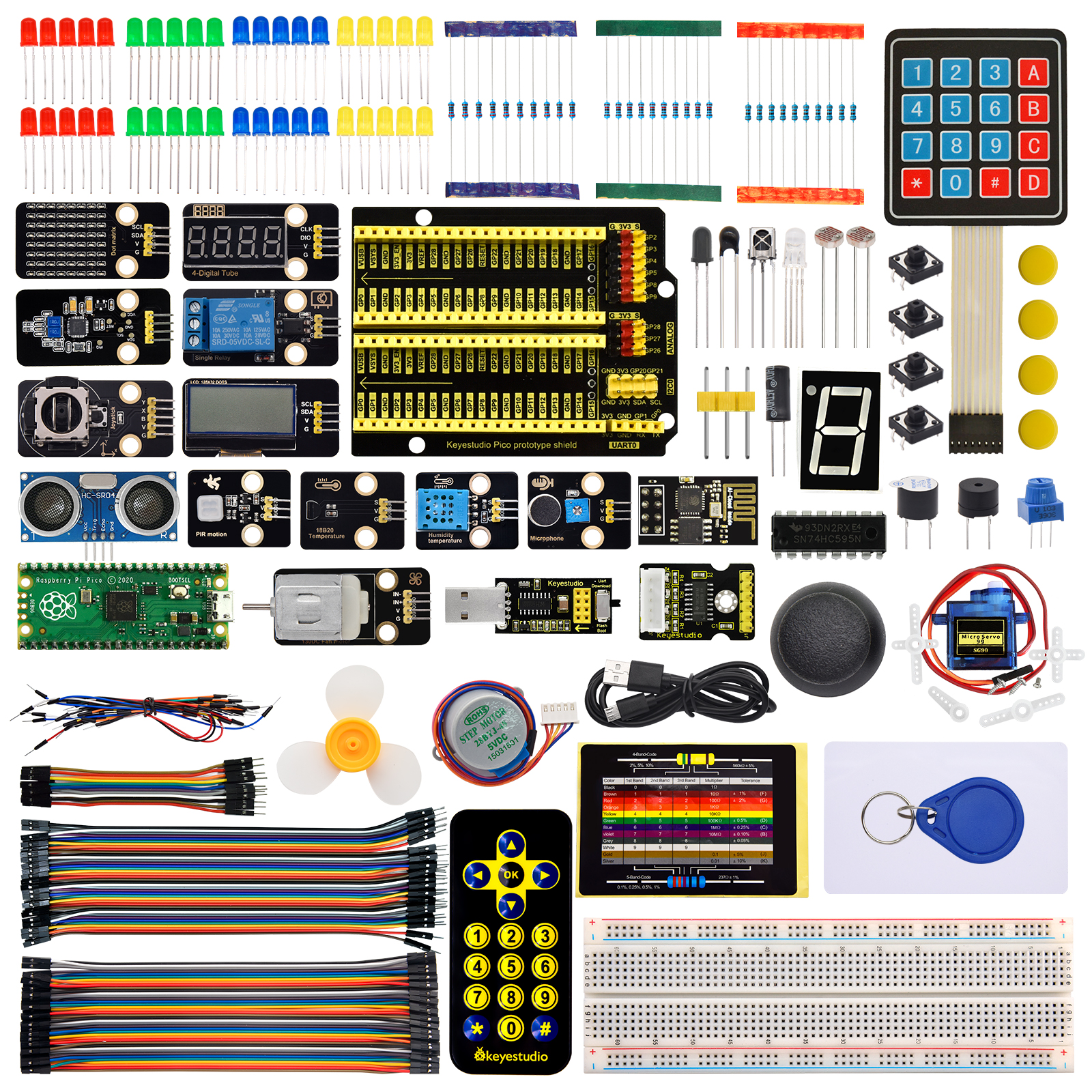 KEYESTUDIO Scratch Nano CH340 Starter Programming Kit For Arduino Kids STEM 