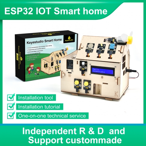 keyestudio  IOT Smart Home Kit ESP32 Starter Kit For Electronic DIY STEM Education