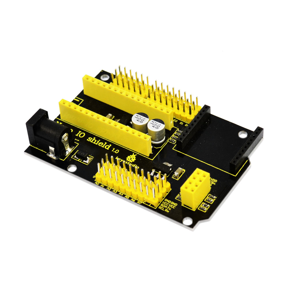 Carte D'extension Nano IO Shield - Lot De 3, Compatible Arduino, 16MB, Bornes à Vis - Pour Prototypage électronique