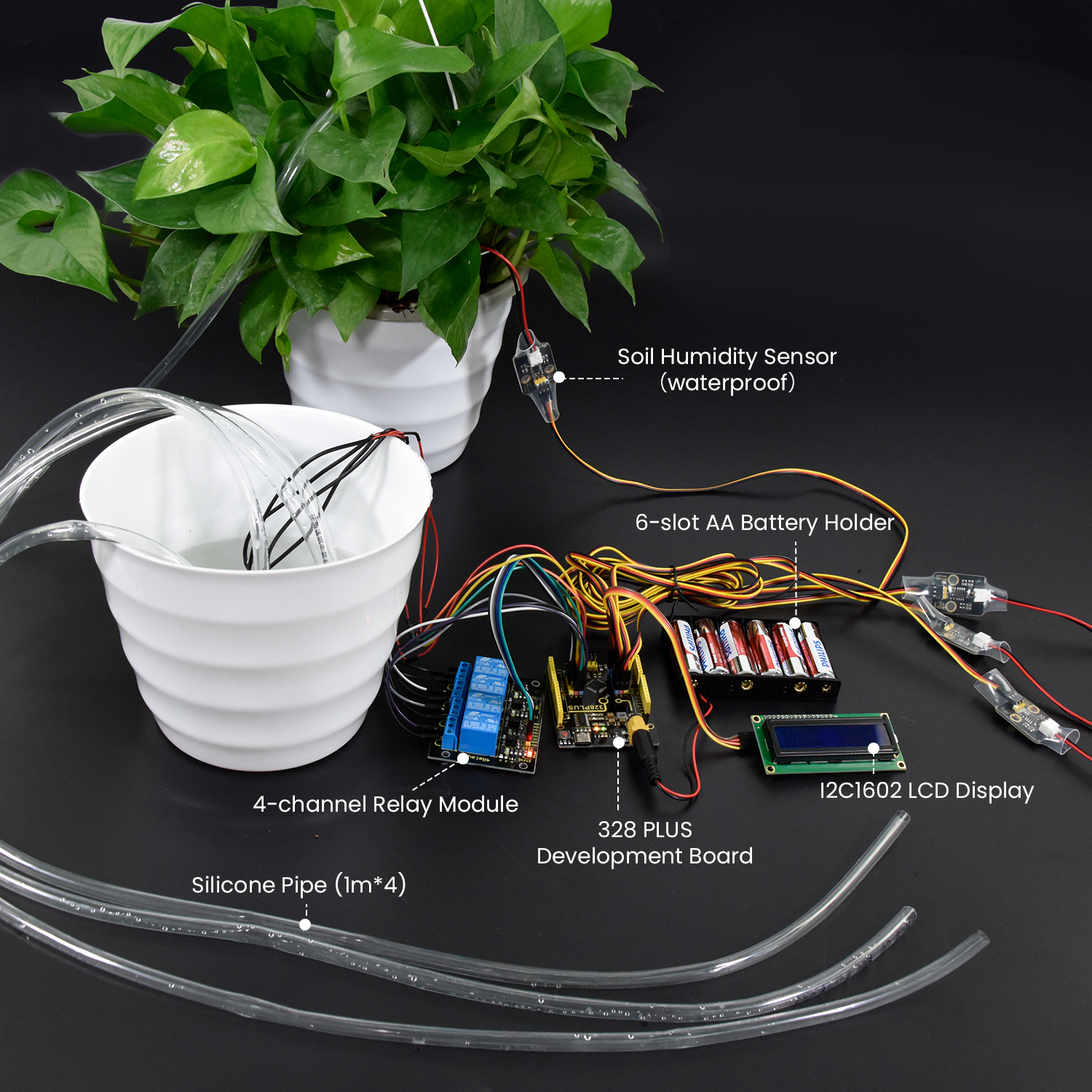 KEYESTUDIO DIY Solar Tracking Kit For Arduino - Includes Sensors, Servos, Solar Panel For Programming & STEM Learning