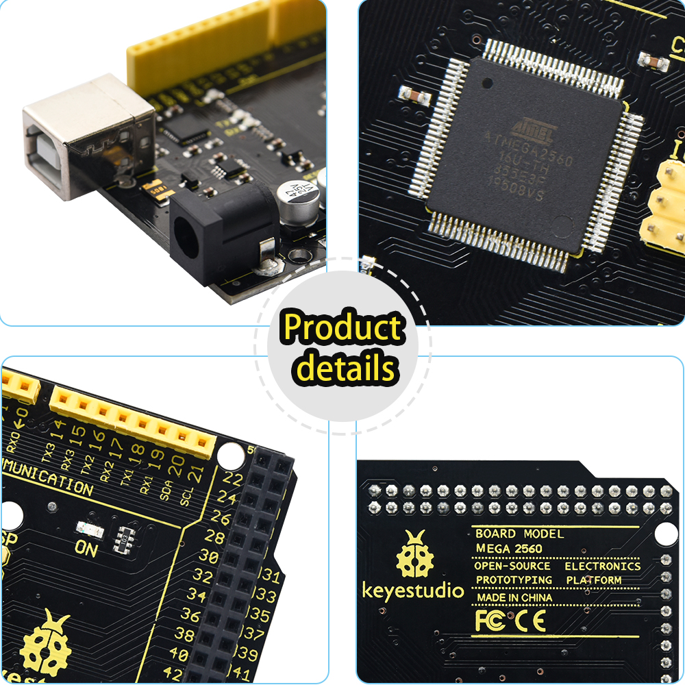 Coupleur d'alimentation pour cartes Arduino UNO R3 - MEGA 2560 - CP66521